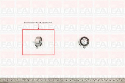 FAI AUTOPARTS t9248 -  Натяжной ролик, ремень ГРМ